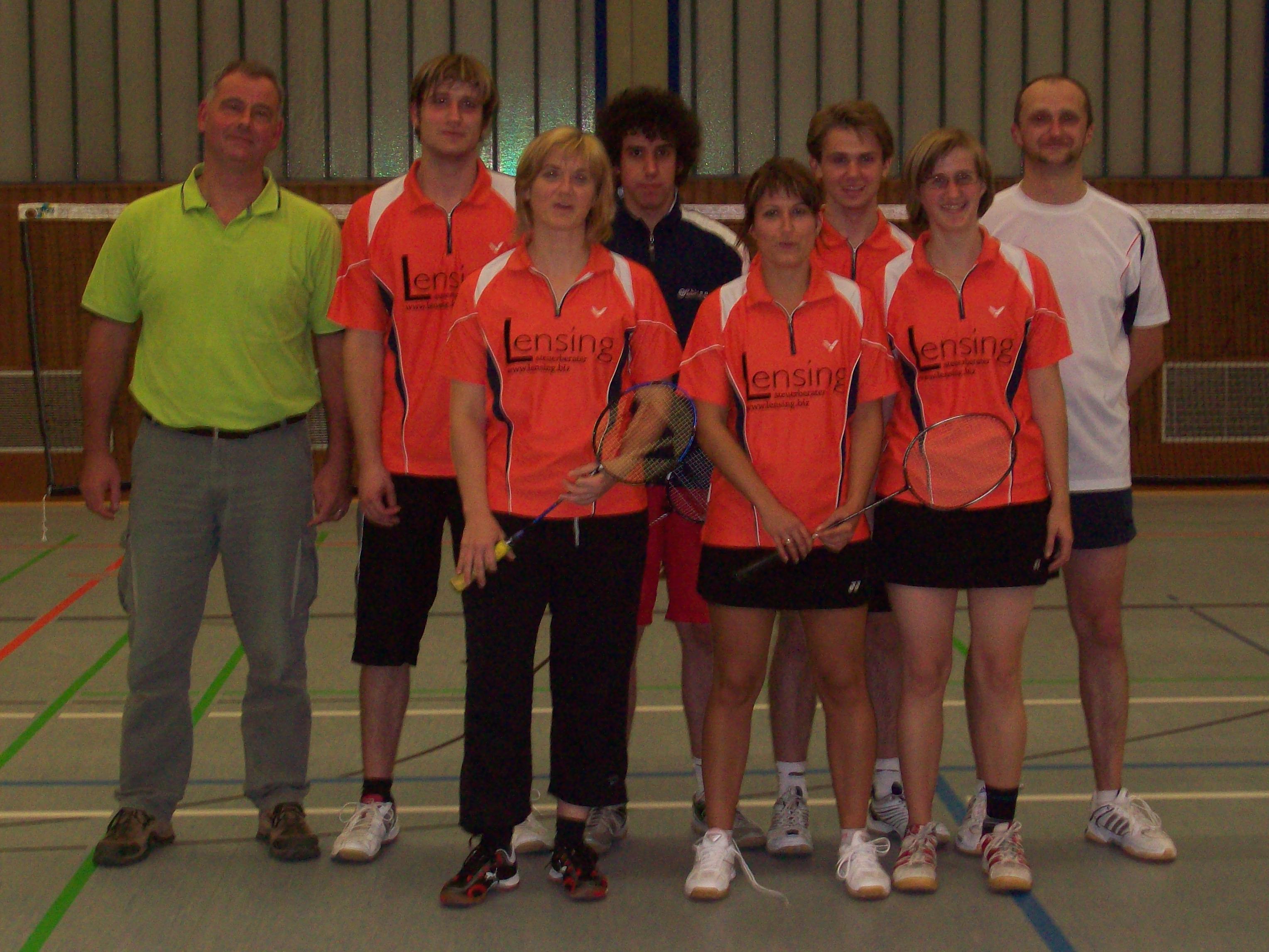 TuS Lendringsen 1 2009-2010, Badminton- Bezirksklasse