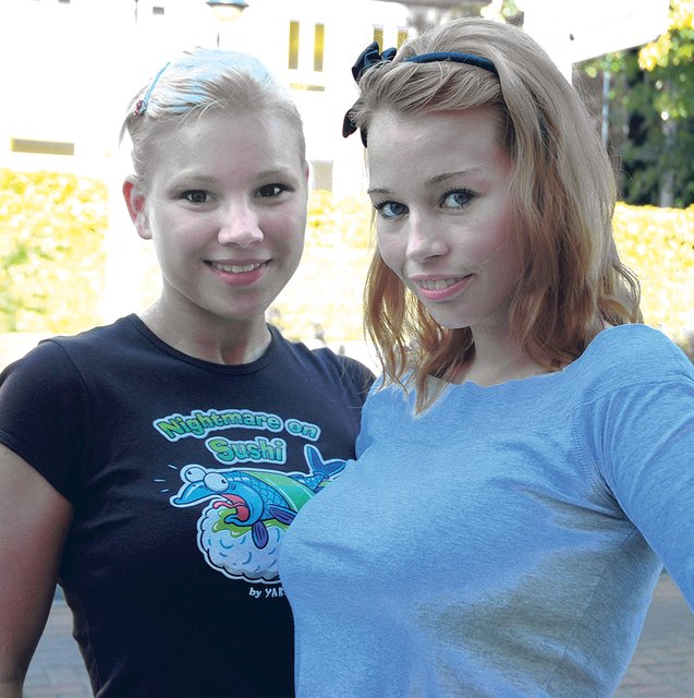 Désirée Richter und Brigitte Böttcher. Foto: heli