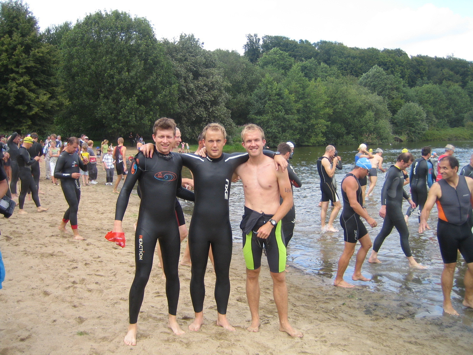 v.l. Stefan Stegemann, Andreas u. Christian Thünen