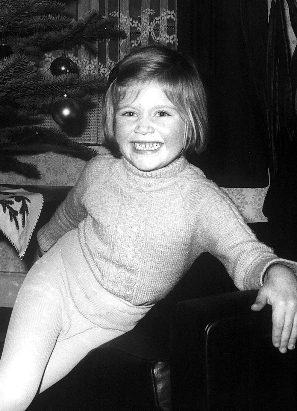 Kinderfoto der Königin in spe