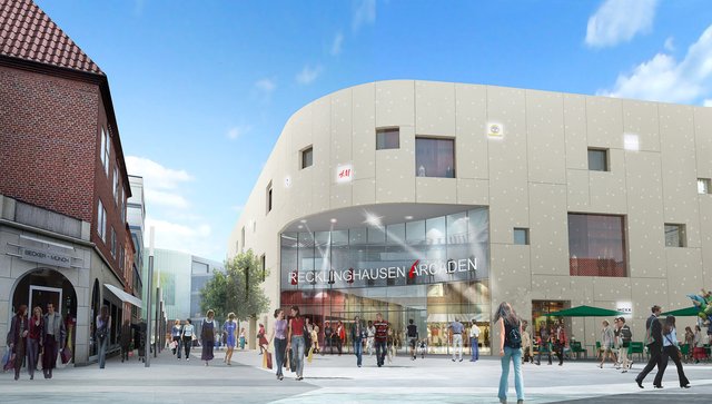 Dort, wo heute noch ds Löhrhof-Center steht, könnten bereits 2013 die Arcaden eröffnet werden. Foto: mfi