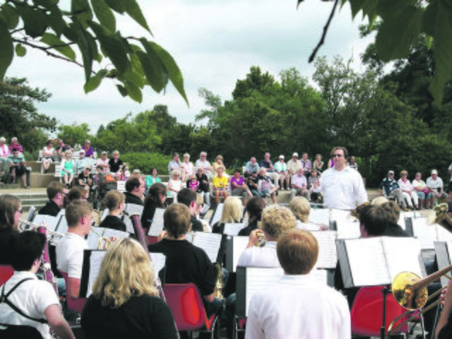 Natürlich wurde während der Orchesterfahrt auch musiziert.