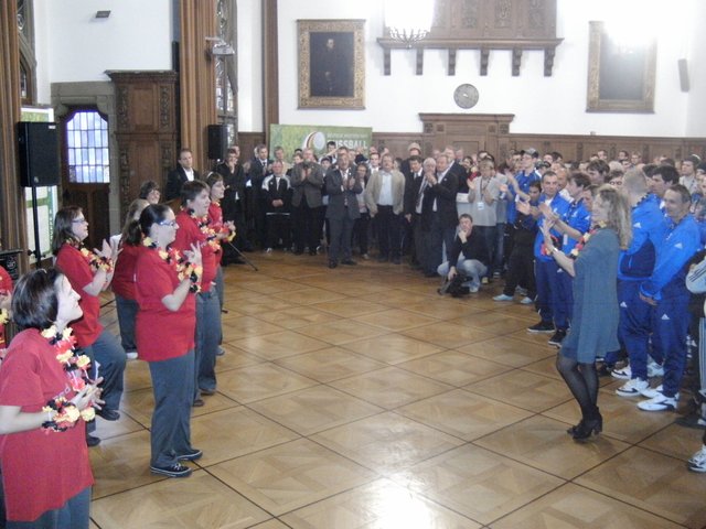 Cheerleader der WFBM Duisburg