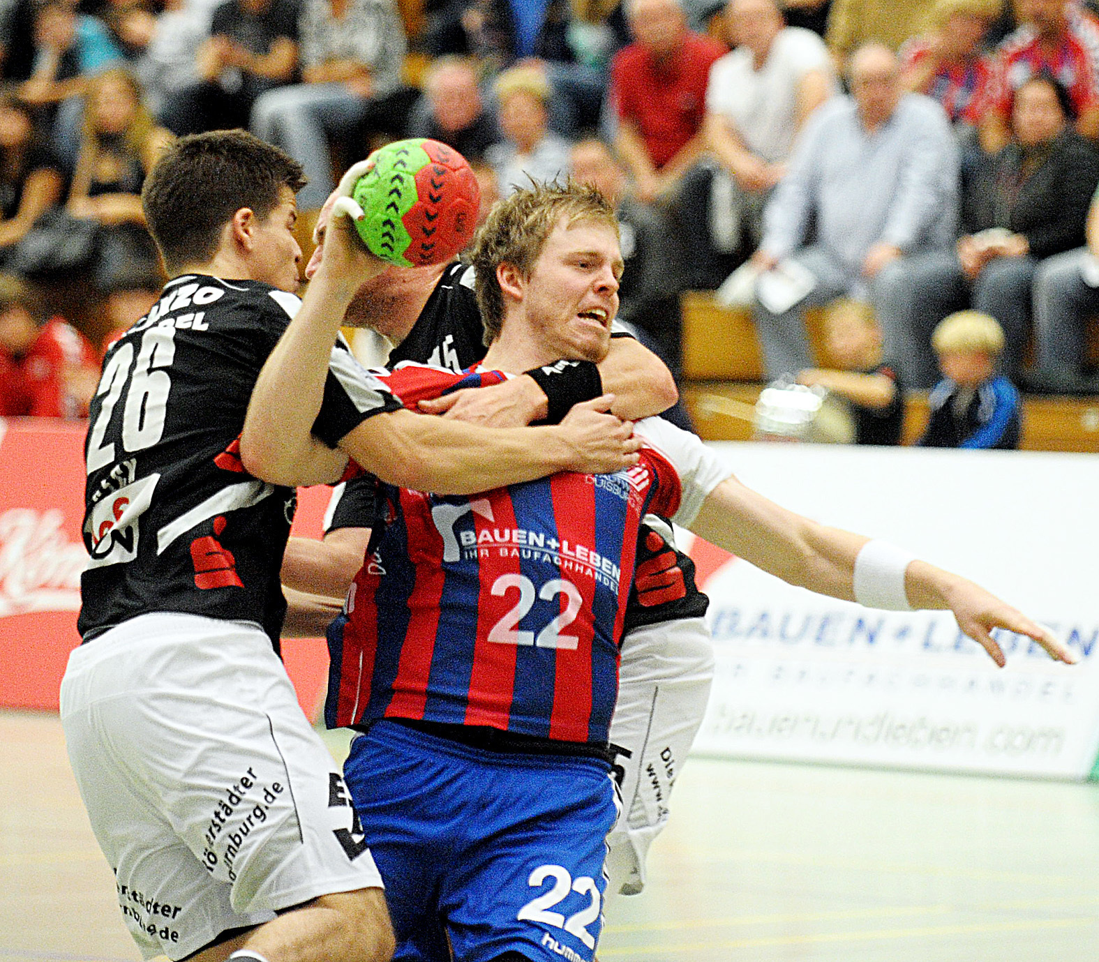 Youngsters von Obernburg kämpften, holten aber die OSC-Führung nicht wieder auf. Foto: Frank Preuß
