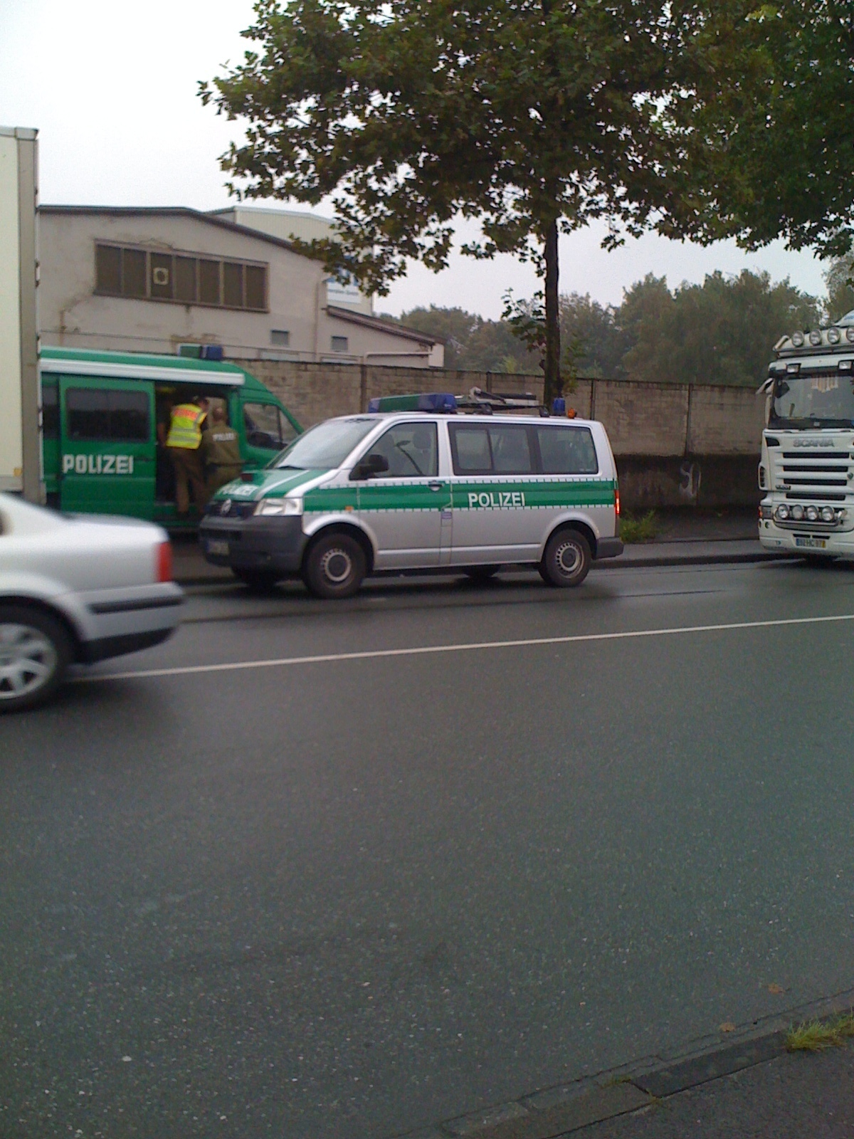 Freundliche Polizeibeamte baten zu Kasse...