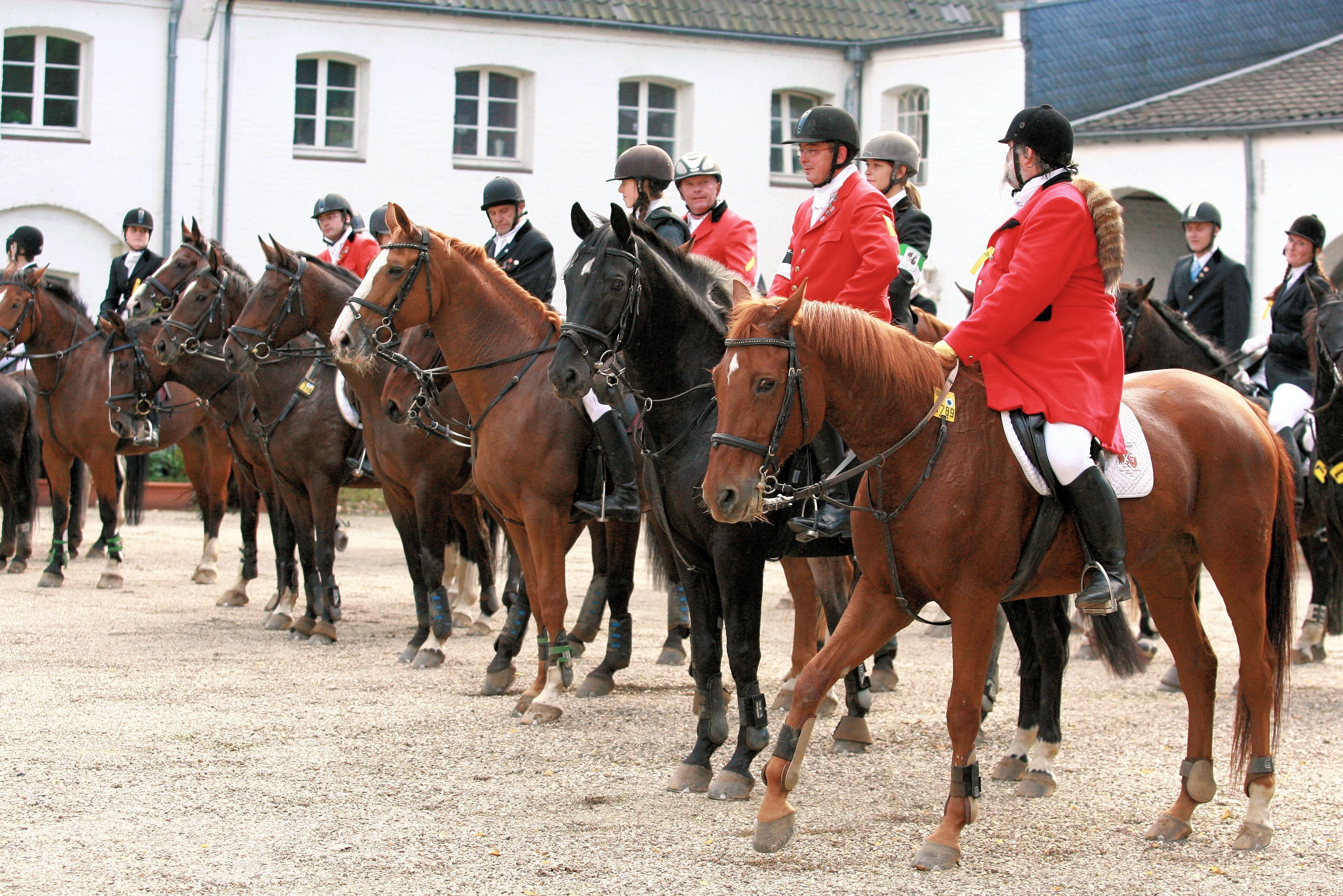 Ankunft auf Schloss Lauersfort