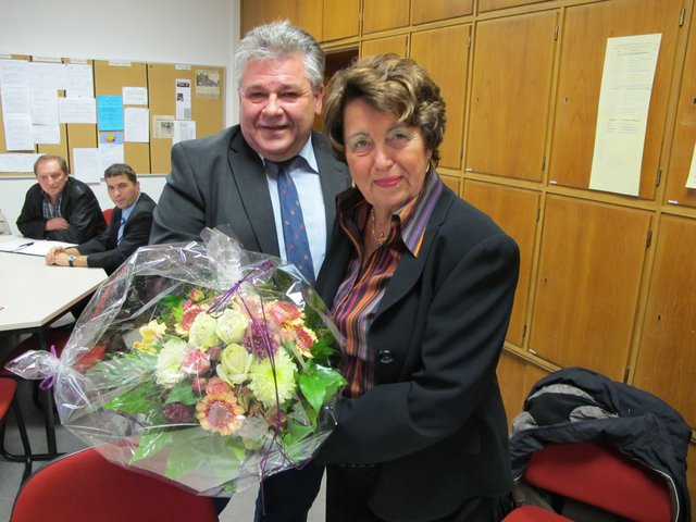 Bezirksbürgermeister H.W Zwiehoff und Frau Gisela Wallow