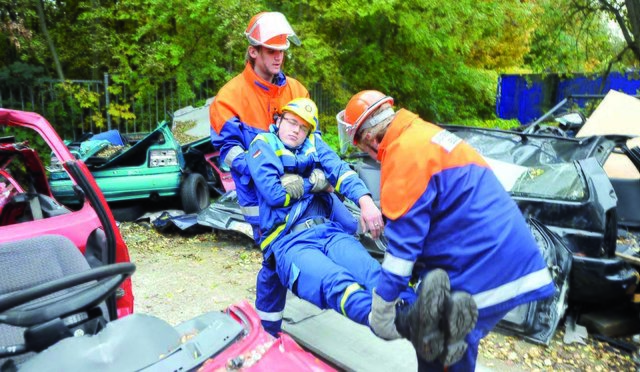 Jeder ist mal dran, ob als Verletzter oder als Bergungsverantwortlicher. | Foto: Winkler