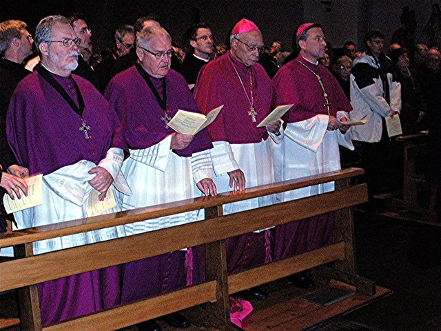 Kirchliche Würdenträger aus den Domstädten Münster und Xanten