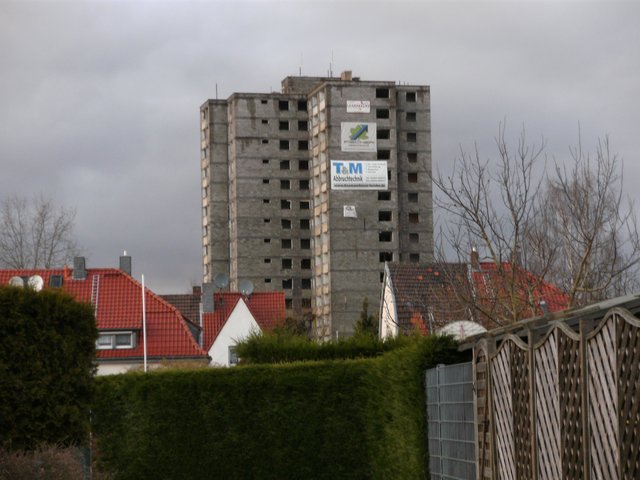 Da stand er und seine Gefährten, mitten in der Innenstadt.