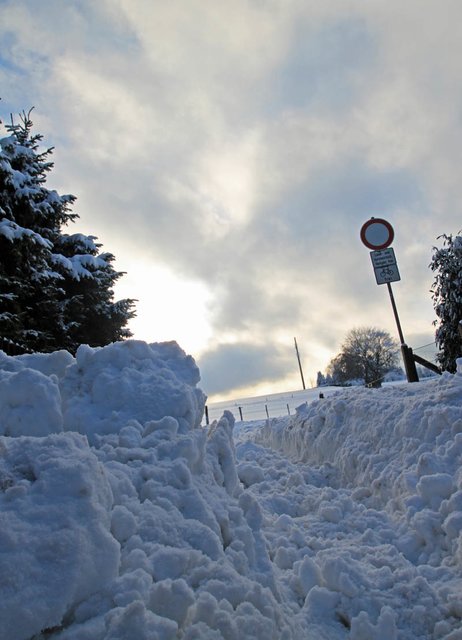 Auch ohne Verbot der Einfahrt - hier kommt kein Auto durch
