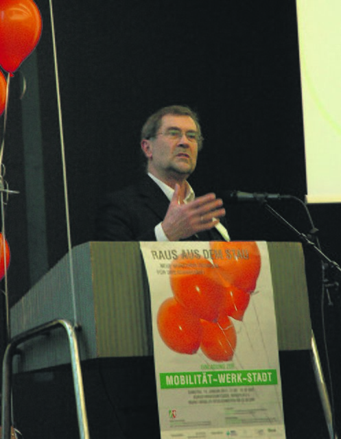„Dies war eine spannende, hoch geladene, kraftvolle Tagung“, resümiert Martin Arnold vom Bürgerforum „Wege für Essen“ über die erste „Mobilität-Werk-Stadt“. Foto: ms