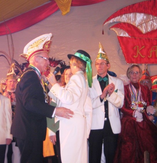 Karl Caniels (links) und Inge Gartz