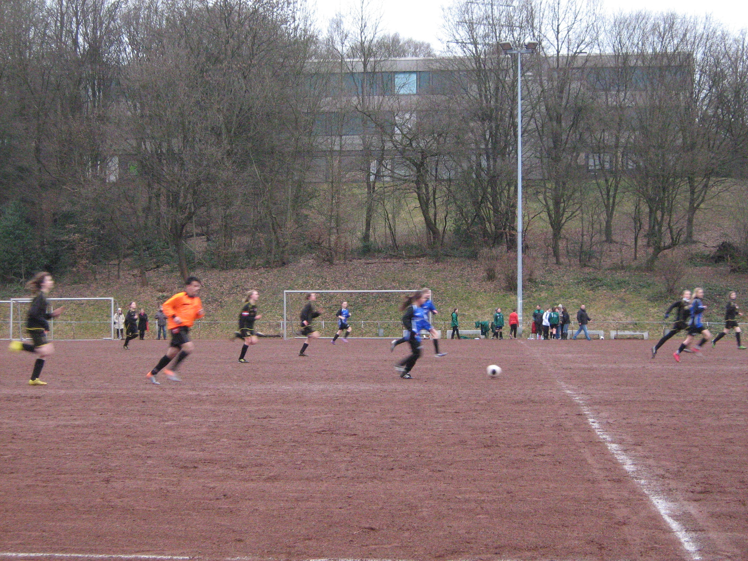 Union Wuppertal im Angriff.
