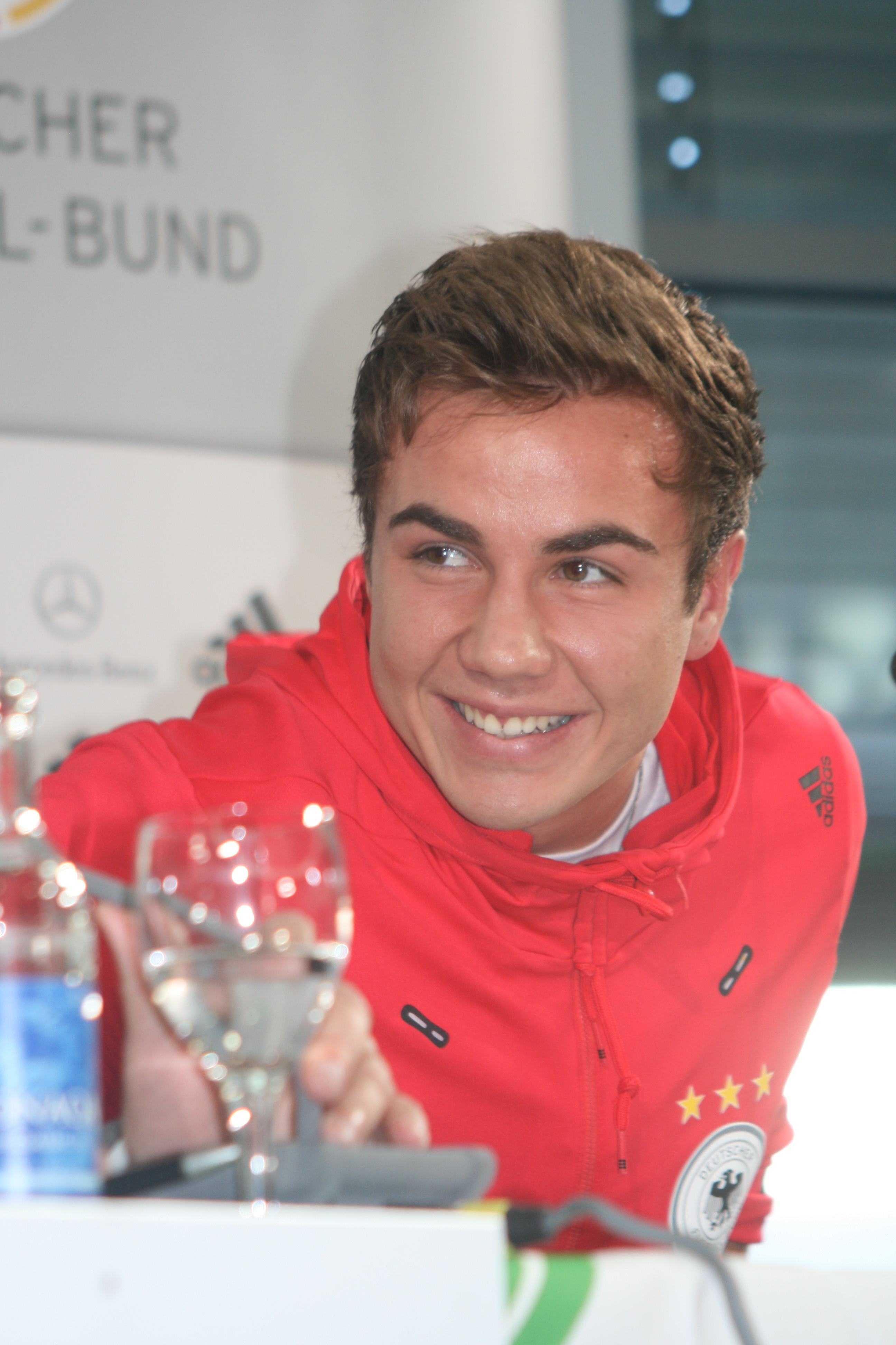 "Wie zu Hause" fühlt sich Mario Götze in der Sportschule Kaiserau.