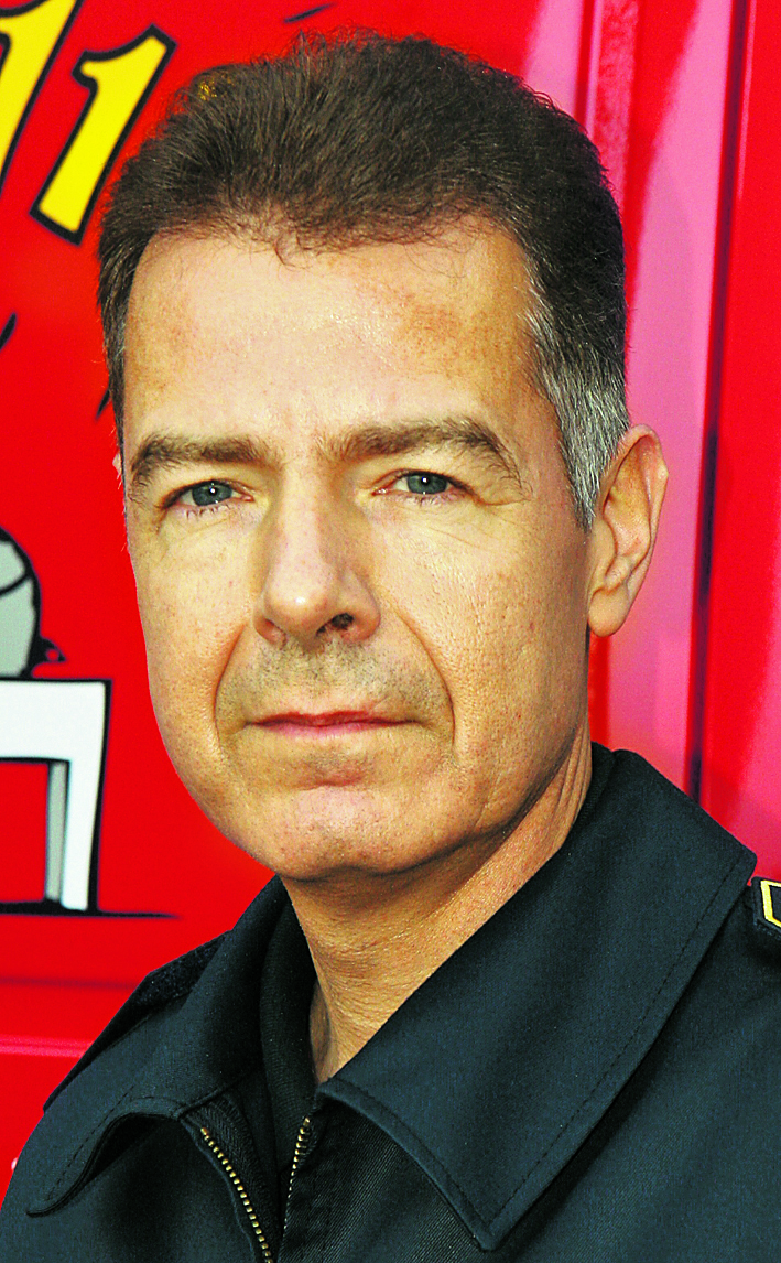 Feuerwehr-Chef Michael Benninghoff.