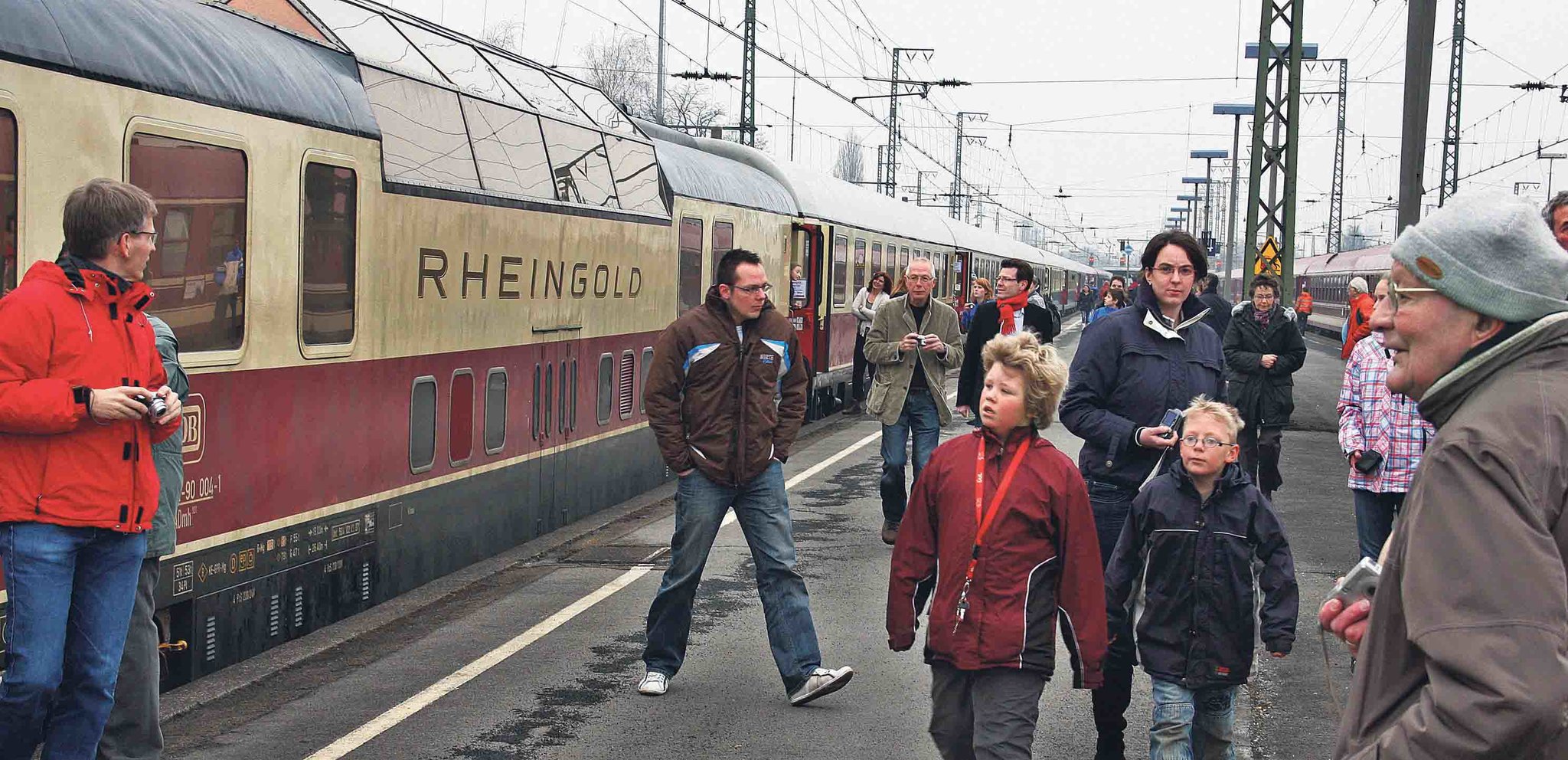Nostalgie im Emmericher Bahnhof Emmerich am Rhein