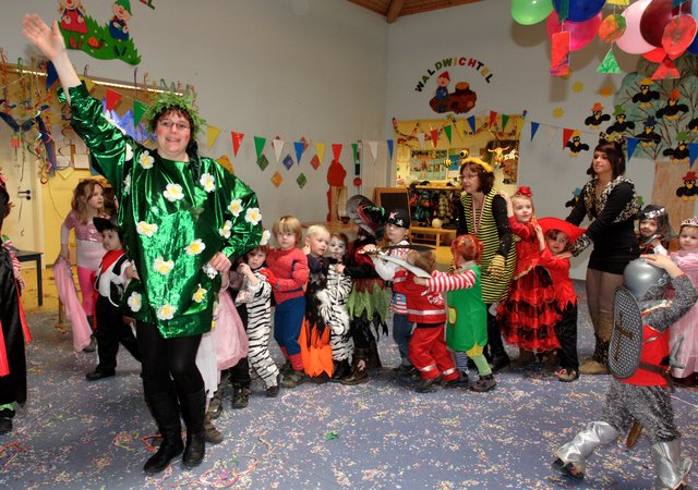 Kinderkarneval im Kindergarten Förderstraße in Walsum - Duisburg