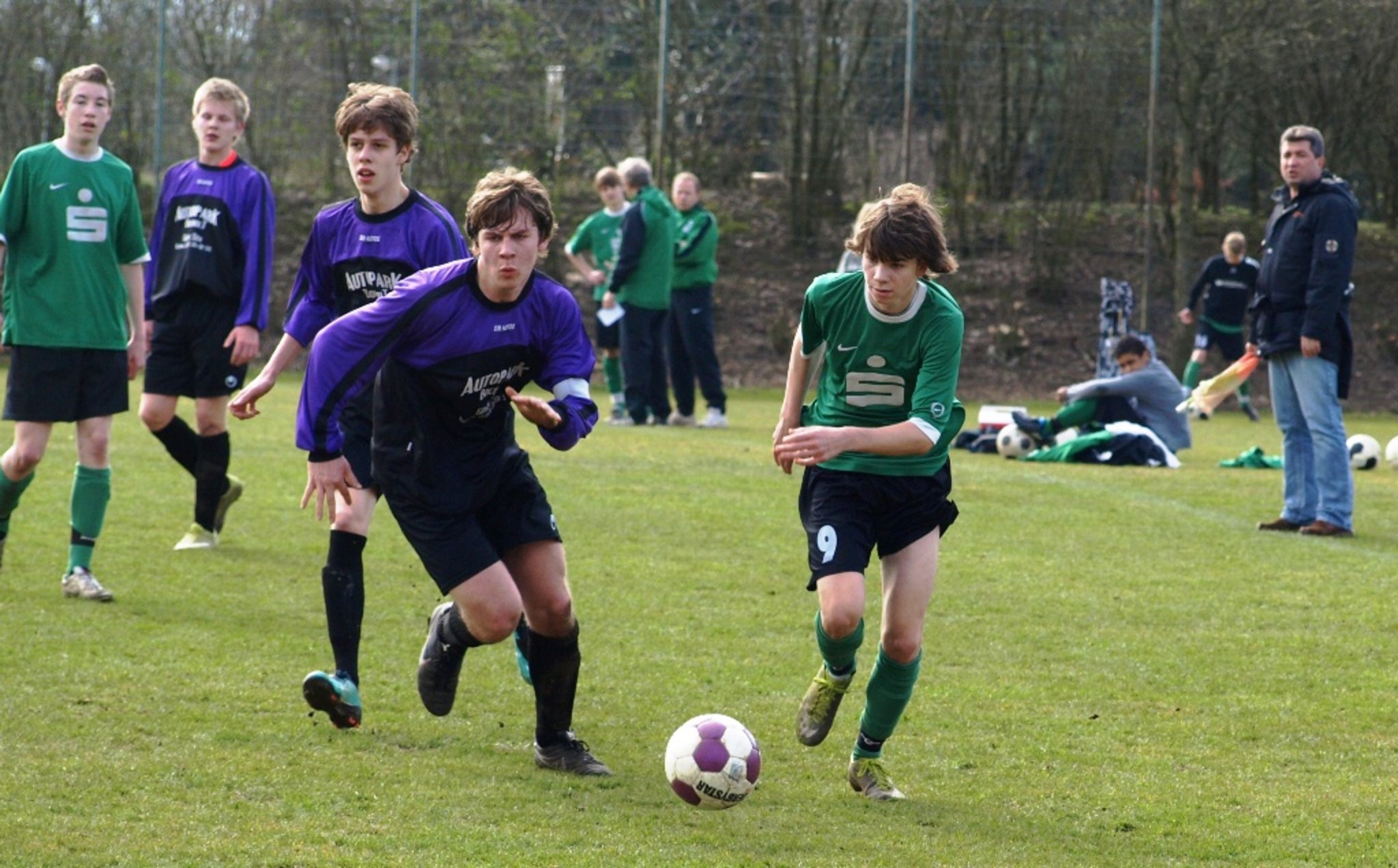 Die B1 vom PSV WeselLackhausen musste zu zwei Auswärtsspielen nach