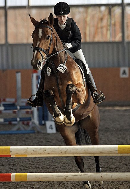 Lioba Lendl und Chiara von der Reitanlage Stemmann