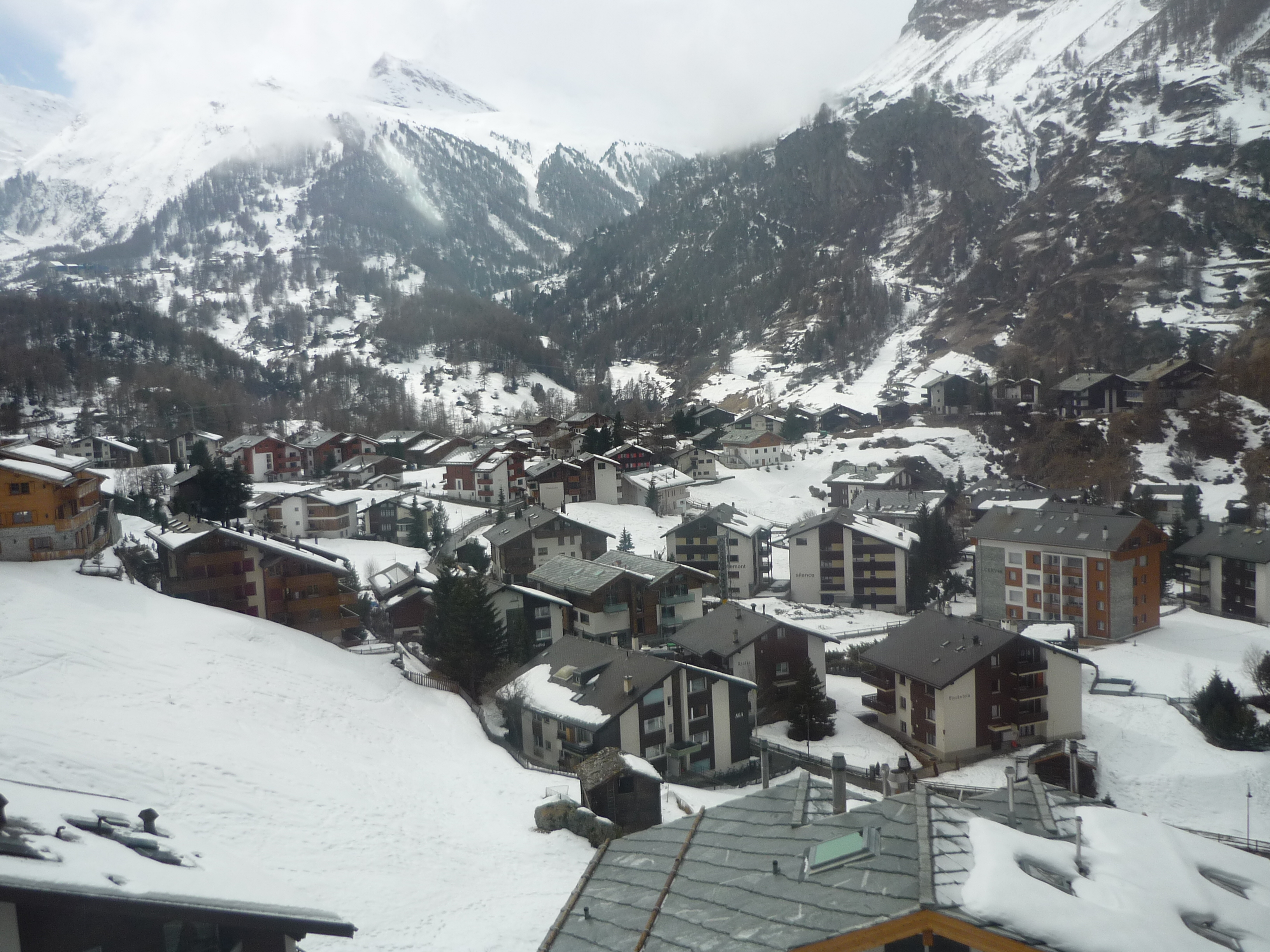 Blick auf Zermatt