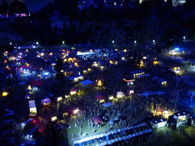 Miniaturwelten   Open Air by night