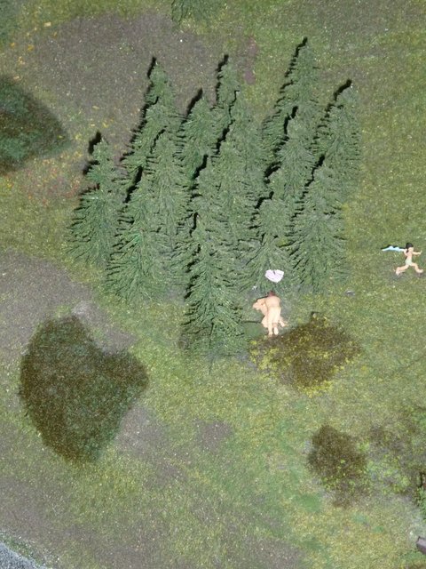 Miniaturwelten  zensiert:da wird ein Kleidungsstück geklaut....