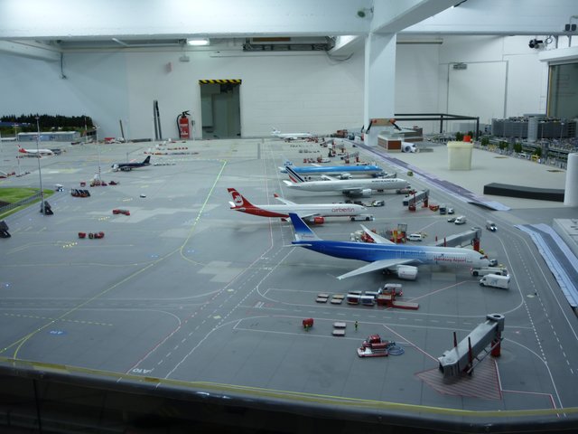 Miniaturwelten   in Planung und im Bau: Airport
