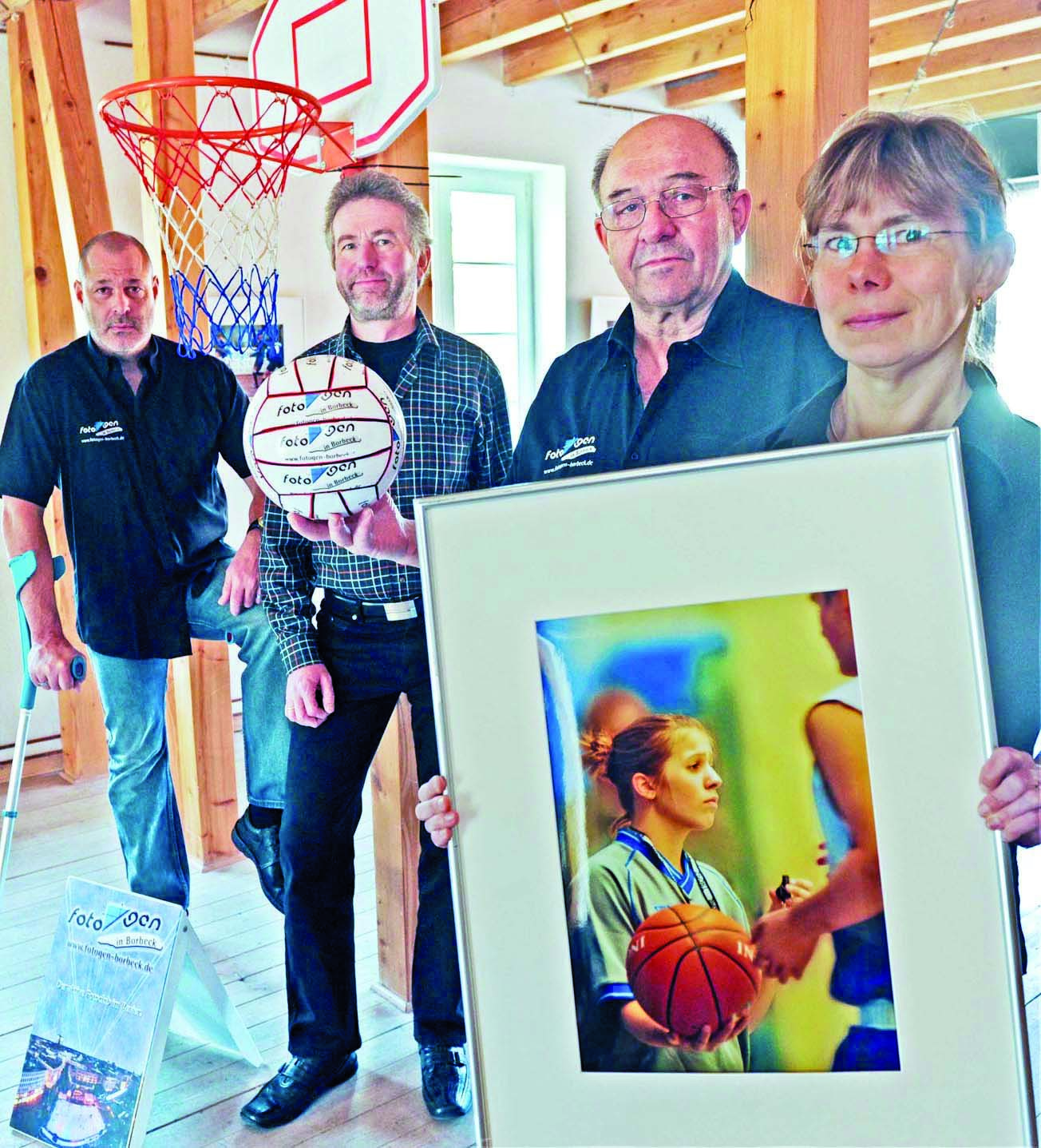 Die Gruppe "fotogen" präsentiert mit ihrer neuen Ausstellung einen Querschnitt durch die Borbecker Sportlandschaft.