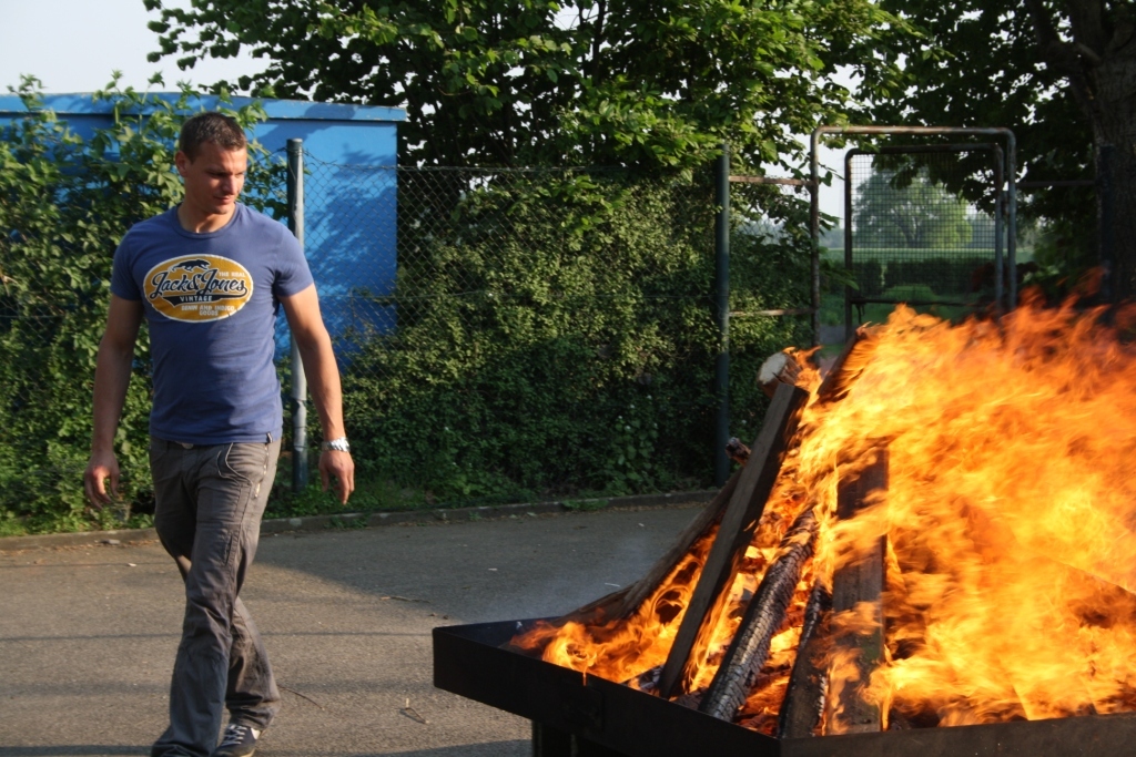 Das Mündelheimer Osterfeuer