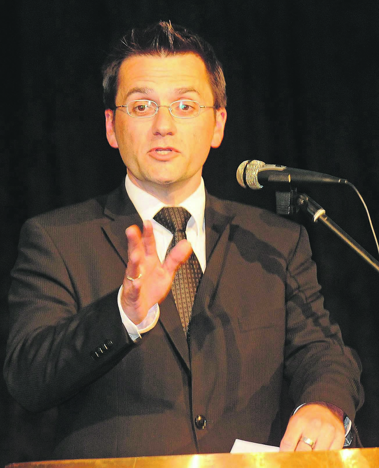 NRW-Justizminister Thomas Kutschaty war Gastredner des Abends.
