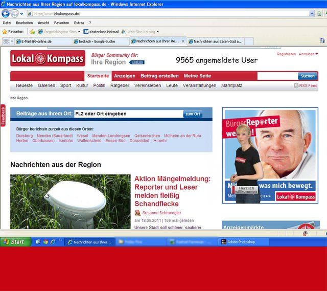 Die zwölf in Rot genannten Orte werden von den Besuchern unserer Seiten seit dem Lokalkompass-Start am meisten angeklickt.