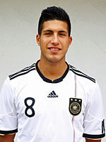 U17 Kapitän Emre Can von Bayern München (Foto:DFB)