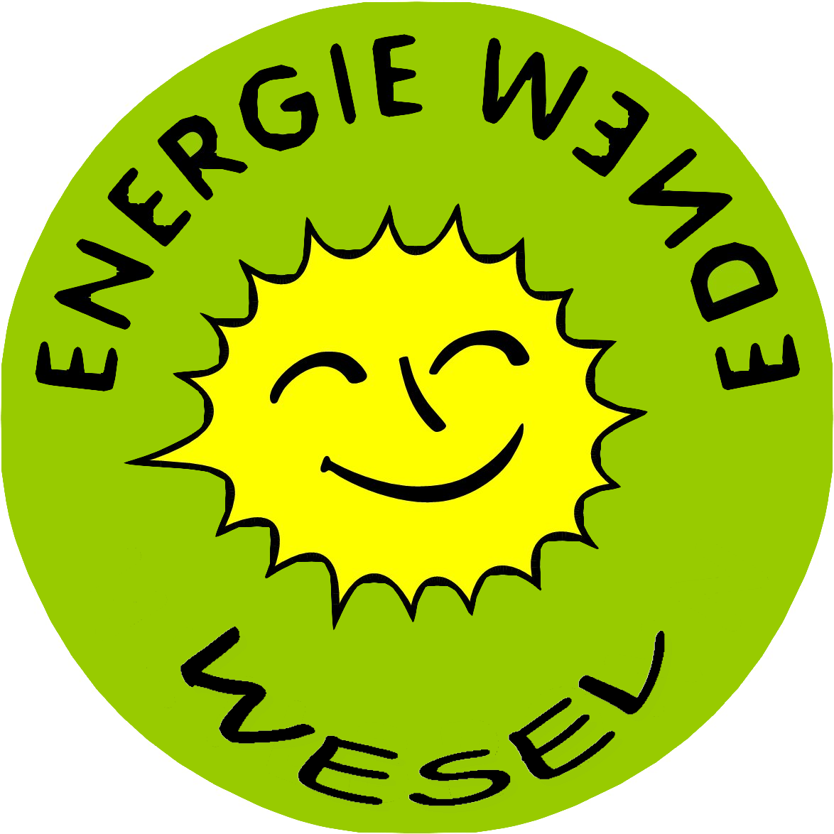 Das *Netzwerk-Energiewende-Wesel* läd zu Sekt oder Selters.