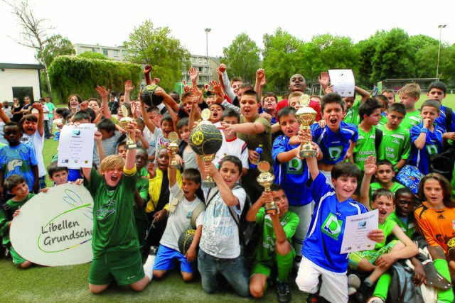 Viel Spaß hatten die Teams beim Nordstadtcup-Turnier.