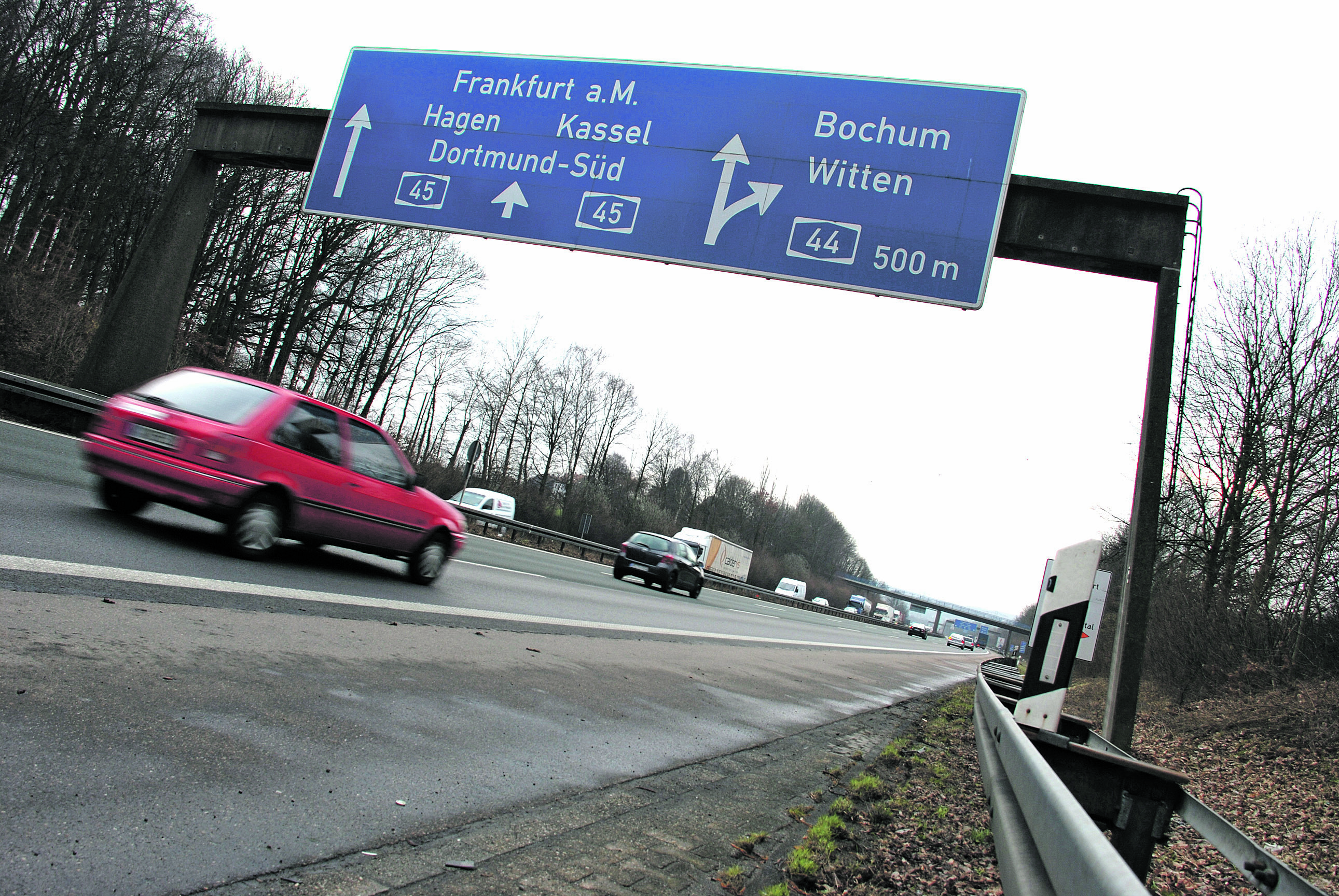 Entlang der A45 in der Bittermark wird es bald ruhiger.
