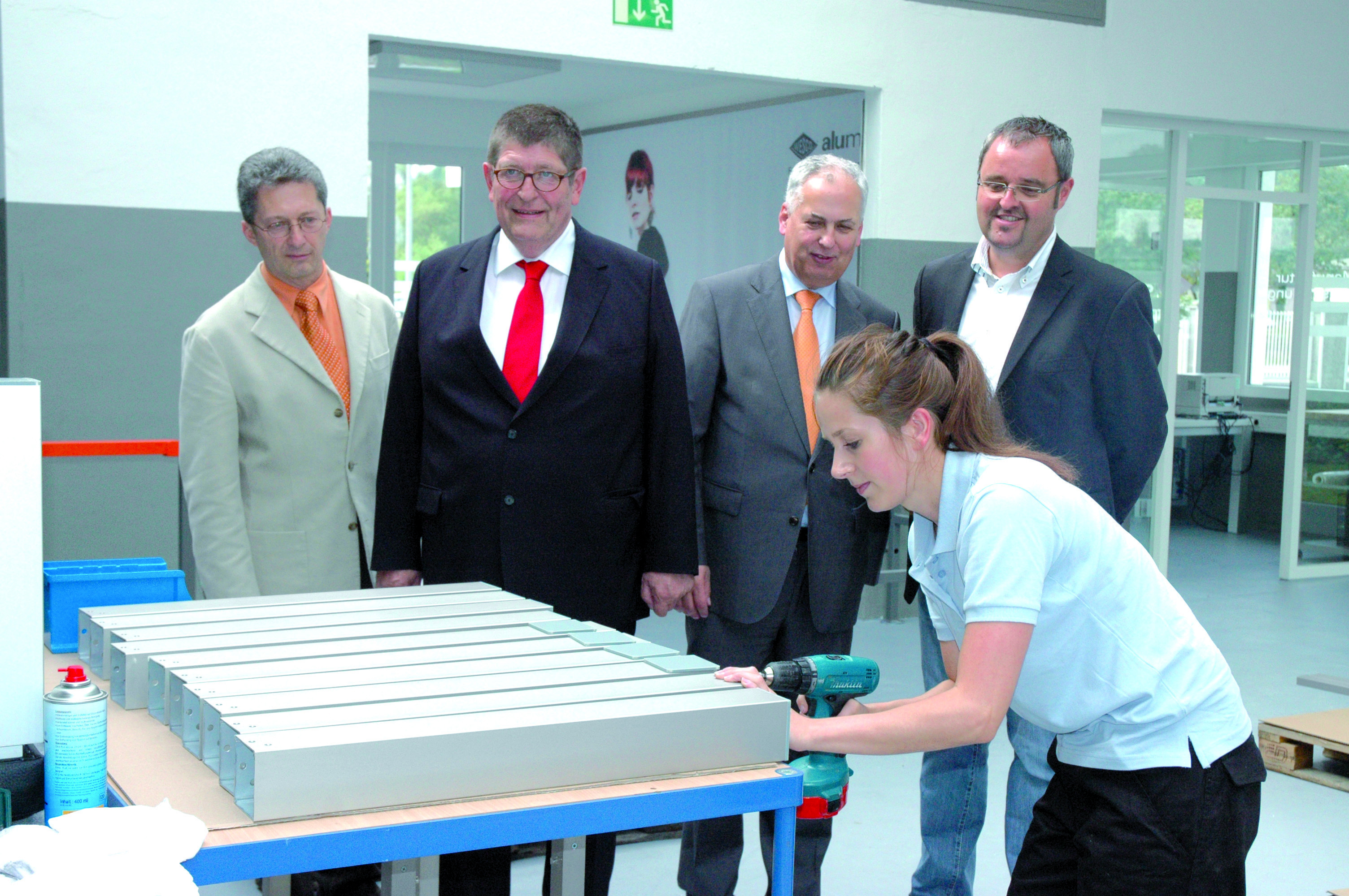 In der neuen "Alumentur" können Besucher hautnah miterleben, wie´s funktioniert.