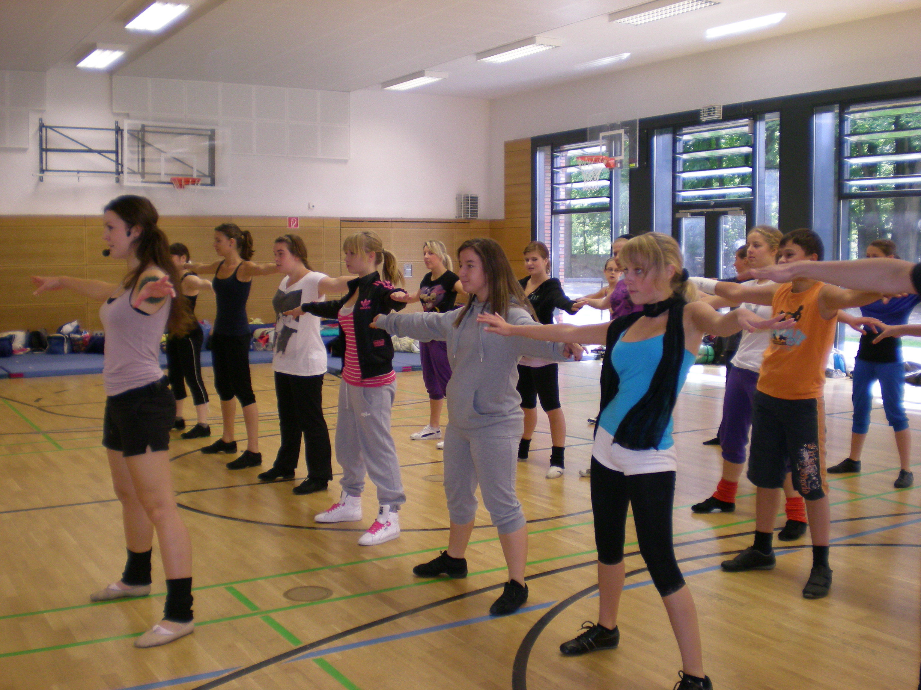 Dance-Weekend 2010 - mit Trainerin Julia Börgers