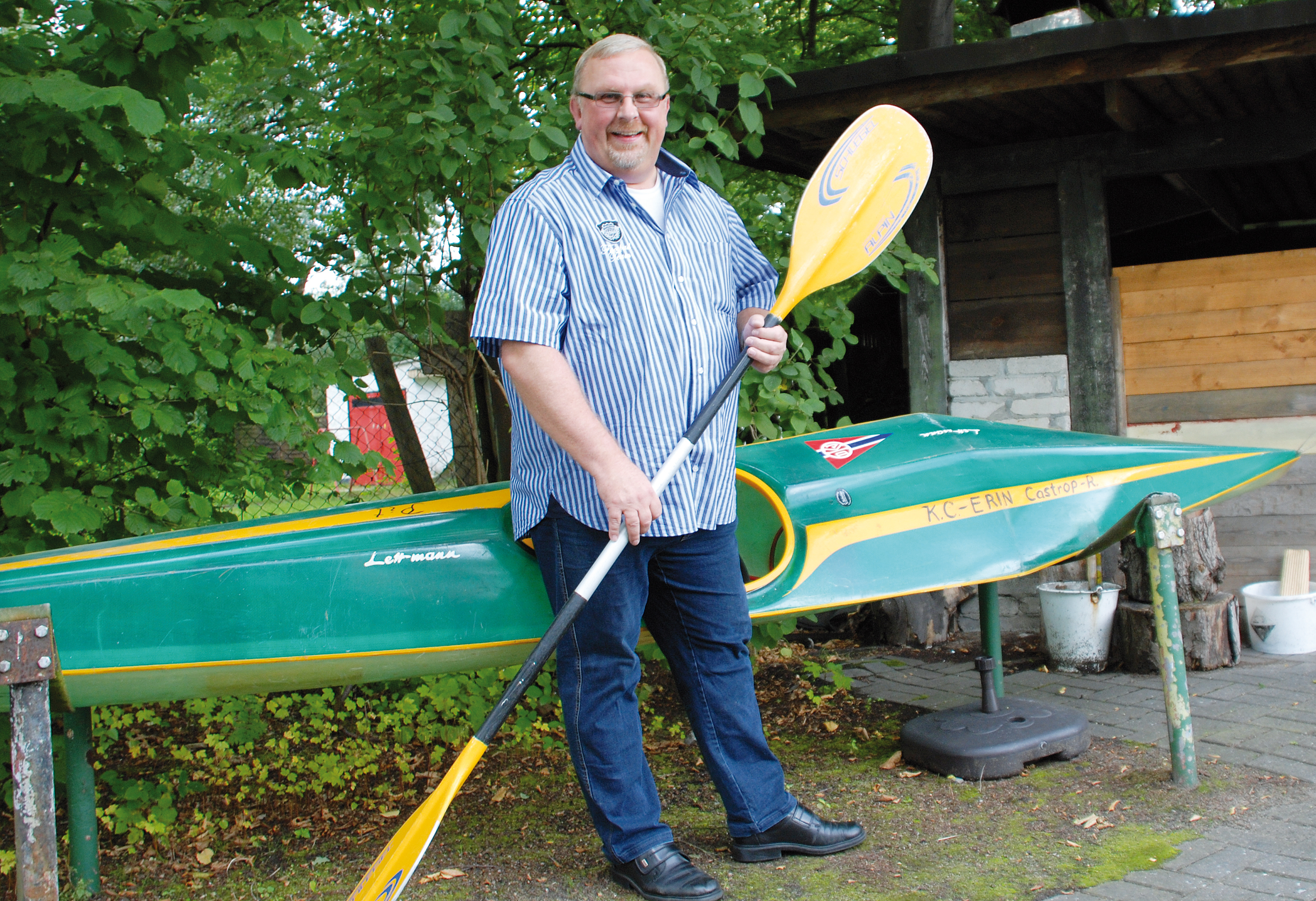 Reimund Panitz freut sich auf das Sommerfest am 20. August. Foto: Wengorz