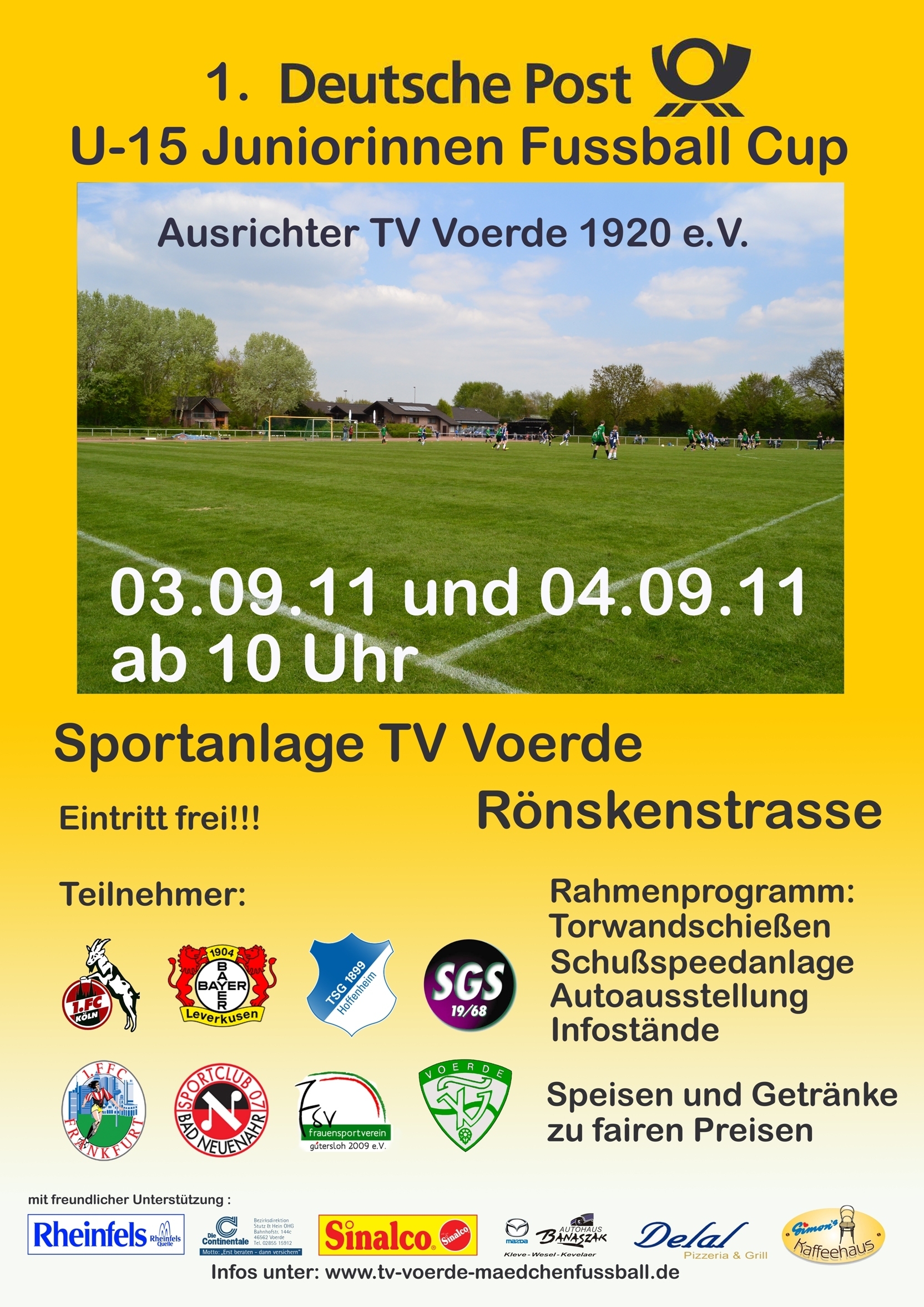 Großereignis beim TV Voerde