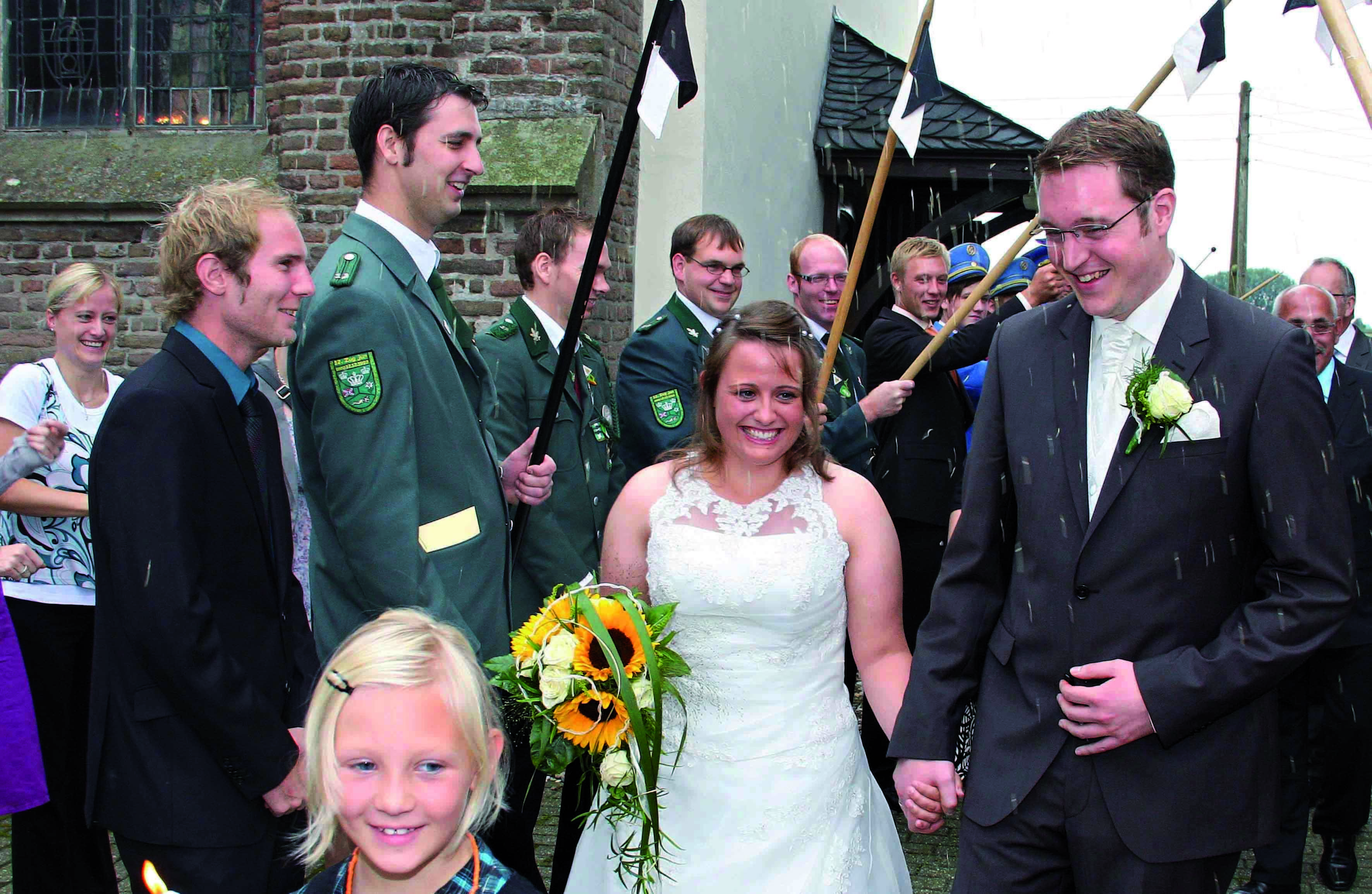 Thomas Elshoff und Barbara Möllers gaben sich das Ja-Wort. Foto: Ralf Beyer