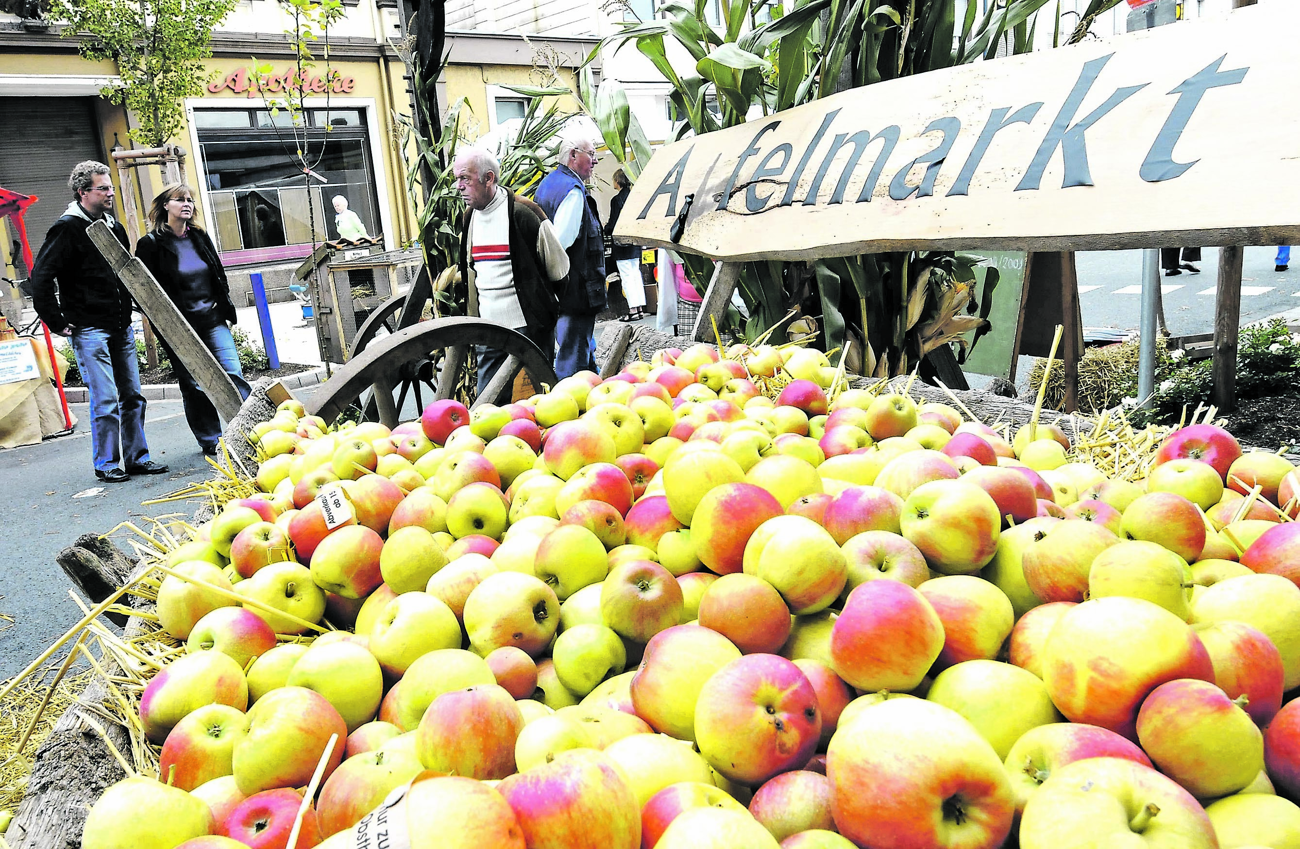 Alles Apfel, oder was? Am Wochenende steht Aplerbeck wieder ganz im Zeichen der knackigen Frucht.