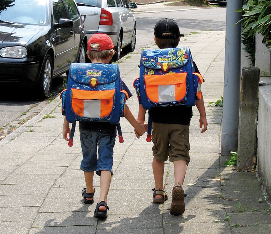 Immer gut aufpassen, Jungs!