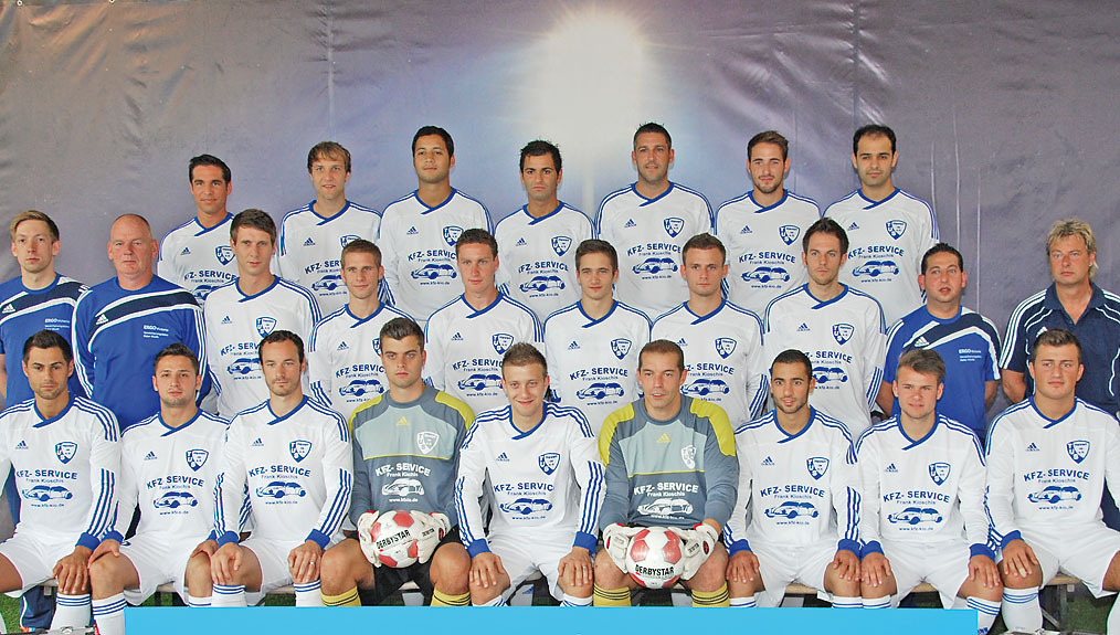 Sinnvoll ergänzt und bestens eingestellt ging das motivierte Bruch-Team (im Bild bei der Mannschaftsvorstellung) in die Saison und setzte Akzente. Der Lohn: der erste Tabellenplatz für den Liganeuling.