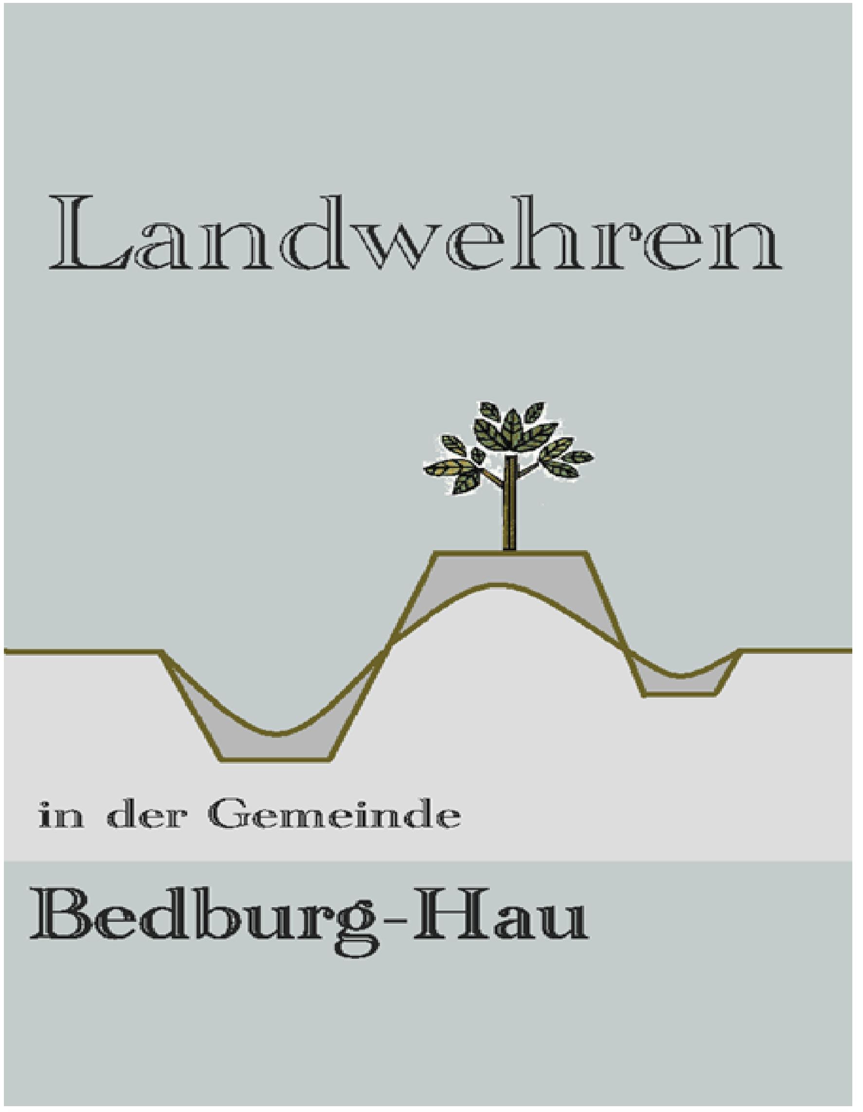 Landwehren in der Gemeinde Bedburg-Hau, Grafik:Copyright © Günter van Meegen