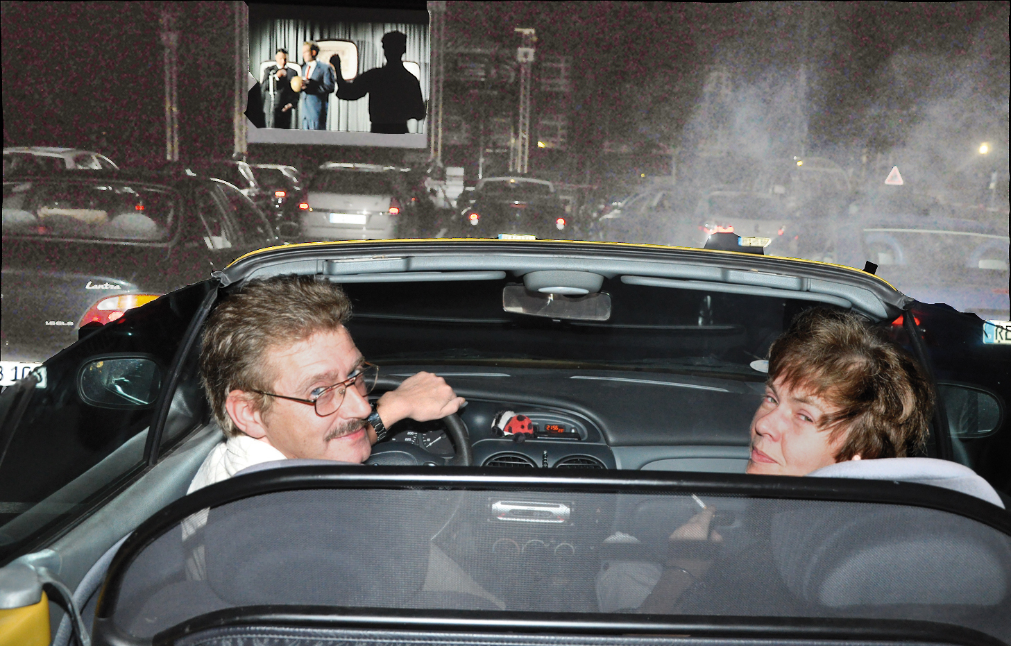 Das Autokino war eines der Highlights der Cityoffensive.