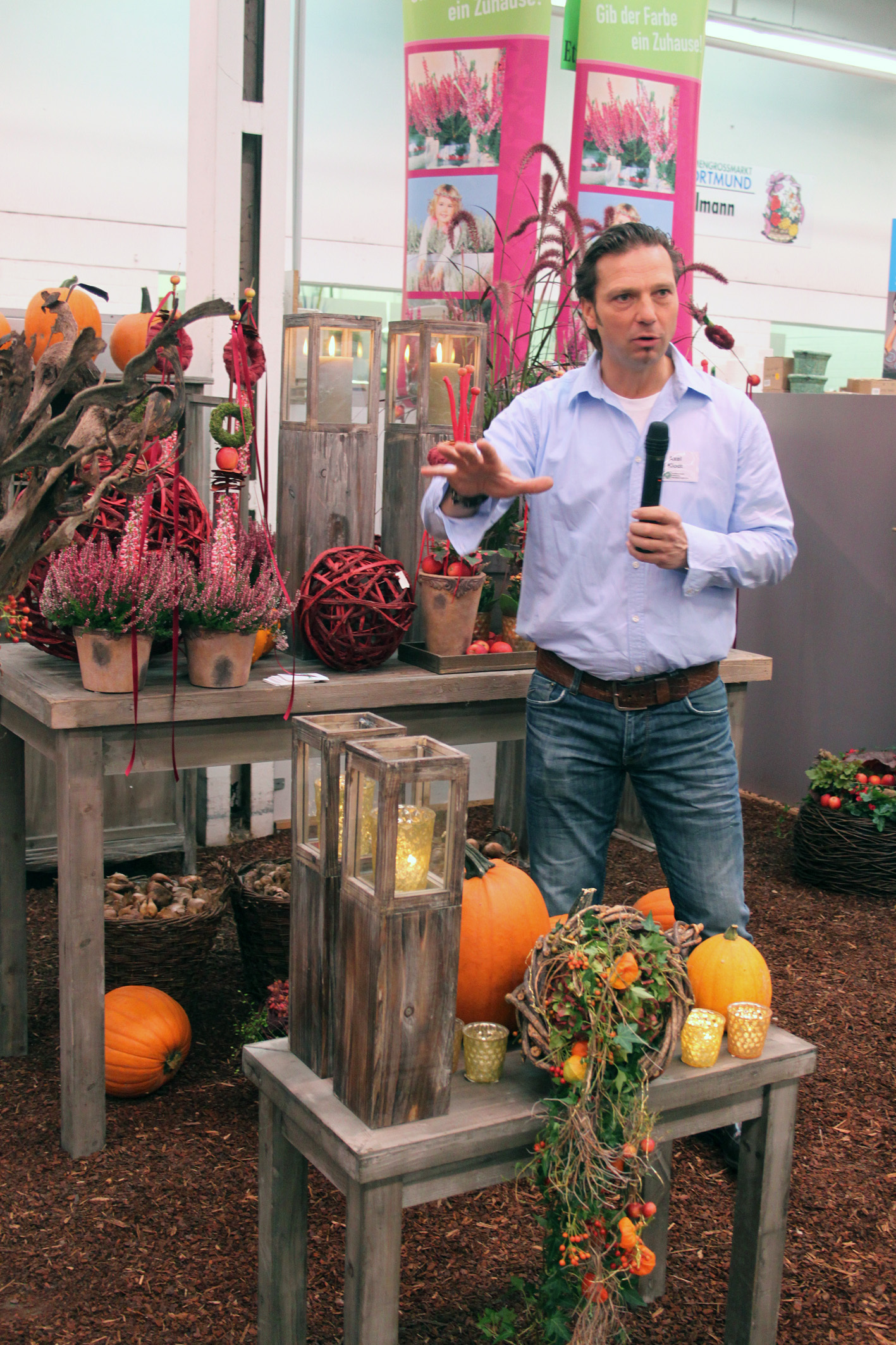 Tipps vom Profi! Trend-Setter Axel Klodt demonstriert, was diesen Herbst ein Muss ist