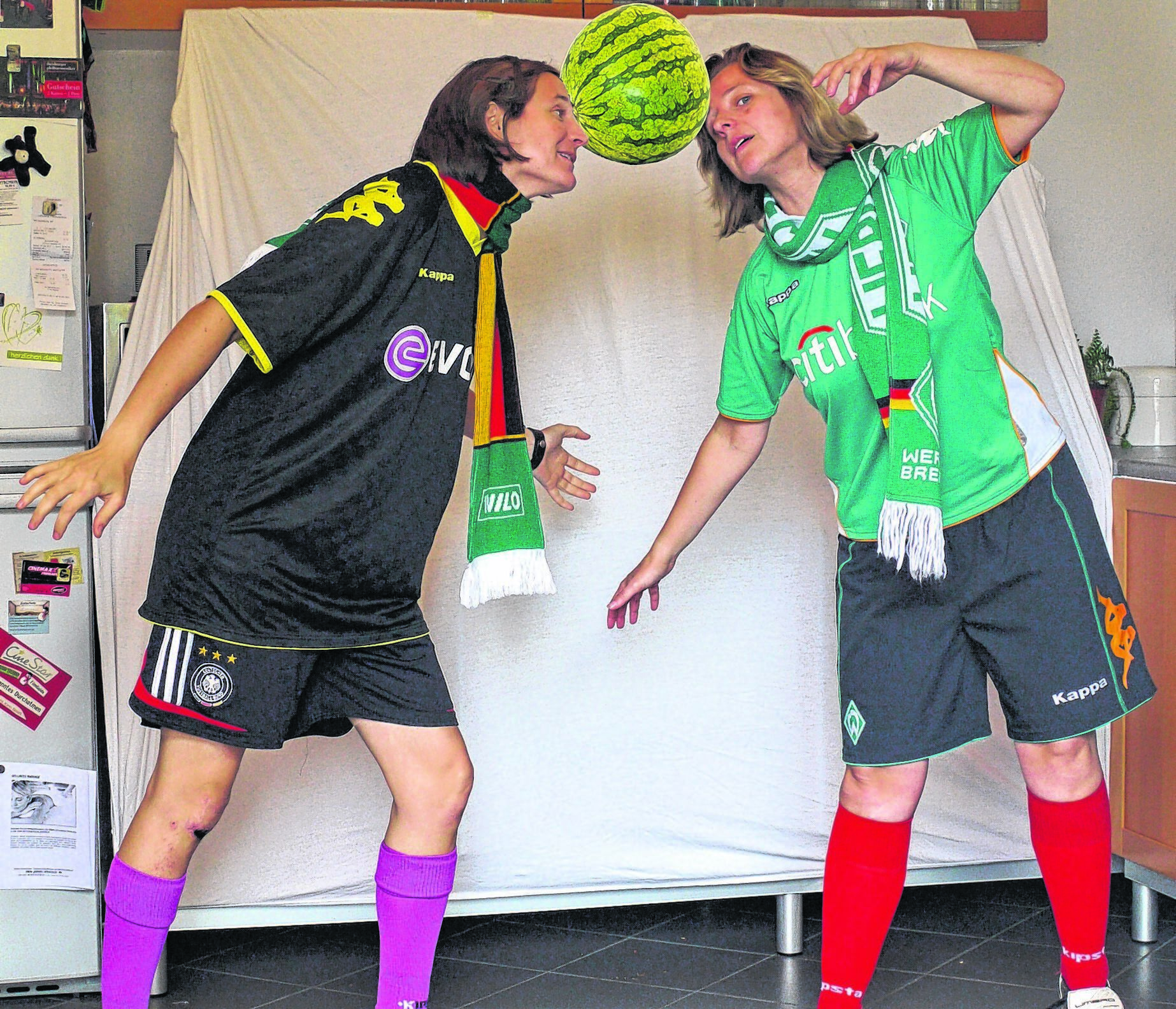 Dieses Bild schickten uns Yasmina Raue und Cornelia Fischer