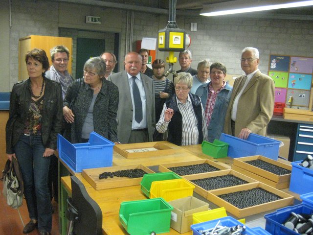 Führung durch die WFB Werkstatt Langenfeld, Lise-Meitner-Str. 13.