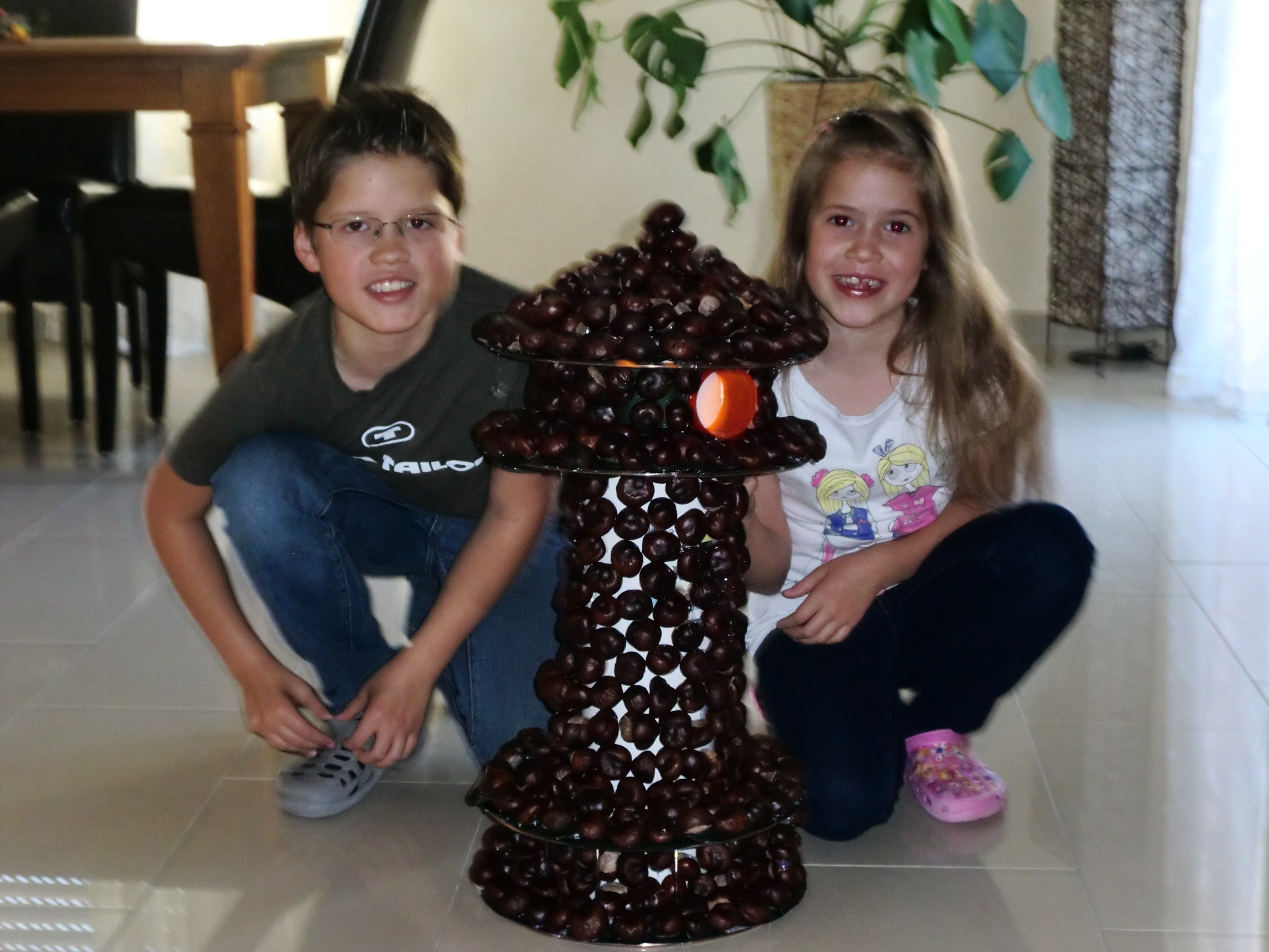 die beiden stolzen Leuchtturmbesitzer Tim und Sarah Crook.
